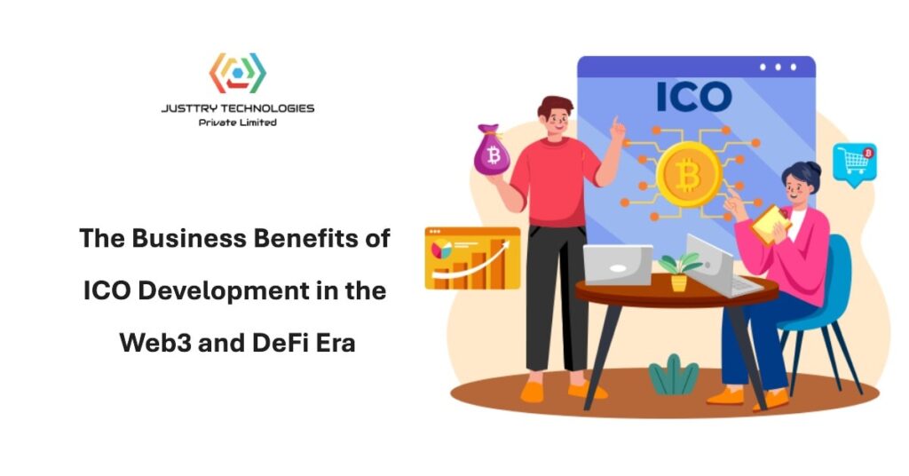 ICO : The Business Benefits of ICO Development in the Web3 and DeFi Era